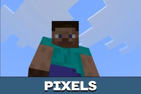 Pixels from Detailed Animations Texture Pack for Minecraft PE