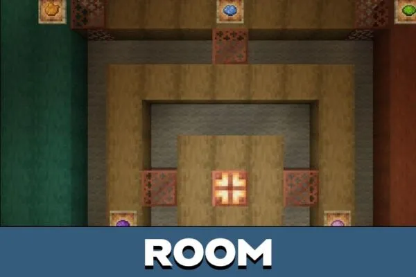 Room from Night Shift Survival Map for Minecraft PE