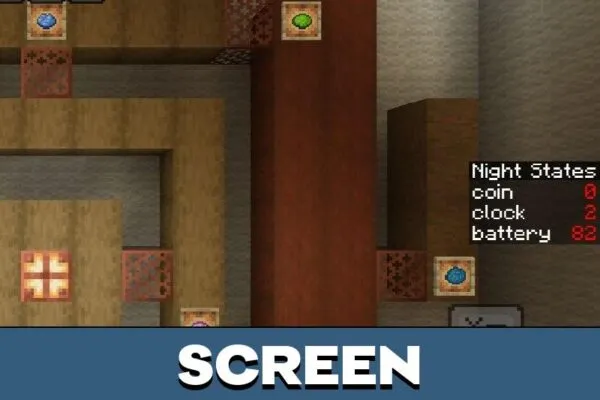 Screen from Night Shift Survival Map for Minecraft PE
