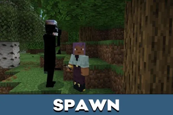 Spawn from Silence Mod for Minecraft PE