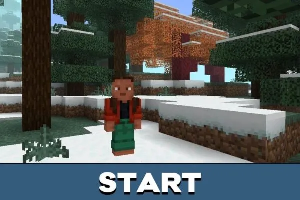 Start from Immersive Horror Mod for Minecraft PE