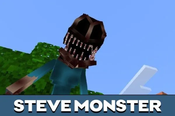 Steve Monster from Mimic Mod for Minecraft PE