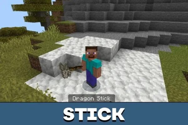 Stick from Frost and Flames Mod for Minecraft PE