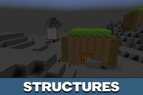 Structures from Darklands Mod for Minecraft PE
