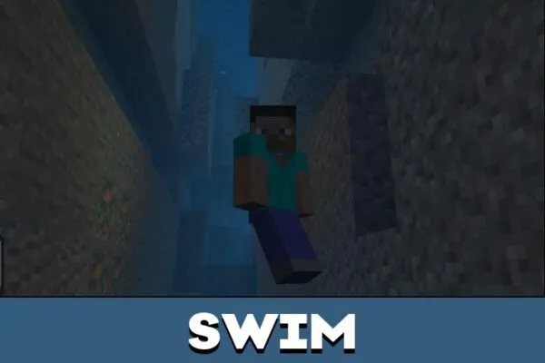Swim from Detailed Animations Texture Pack for Minecraft PE