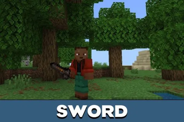 Sword from Lunar Moon Mod for Minecraft PE