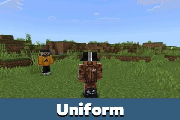 Uniform from Adidas Mod for Minecraft PE