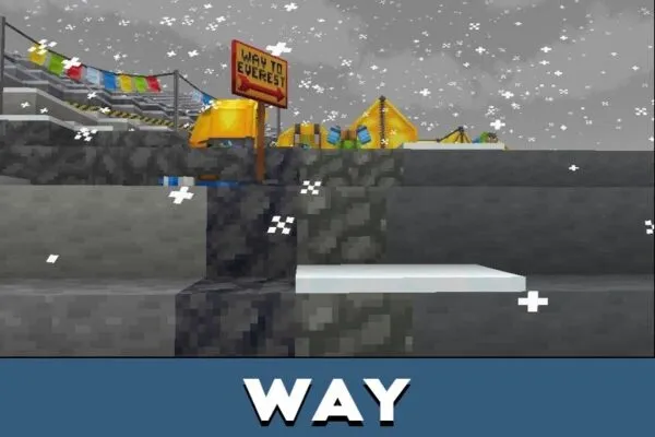 Way from Everest Map for Minecraft PE