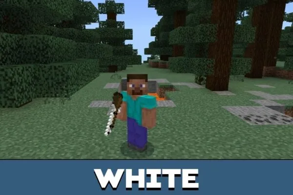 White Musket Mod for Minecraft PE