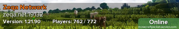 ZEQA NETWORK: hunger games, PvP, Skywars, MiniGames