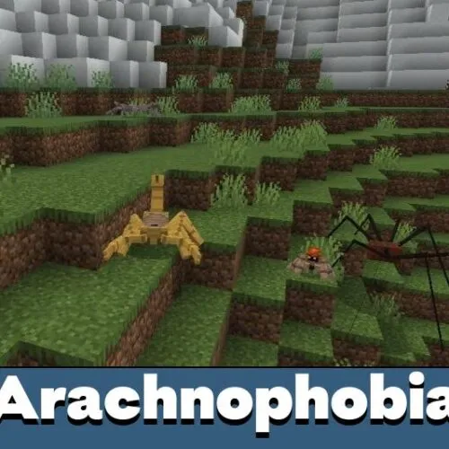 Arachnophobia Mod for Minecraft PE