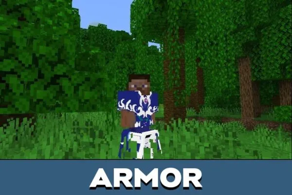 Armor from RPG Weapons Mod for Minecraft PE