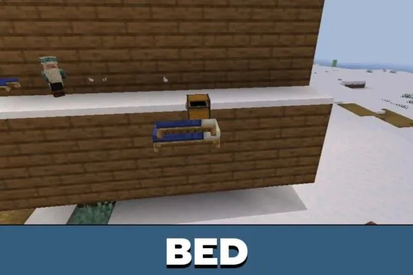 Bed from ESP Texture Pack for Minecraft PE