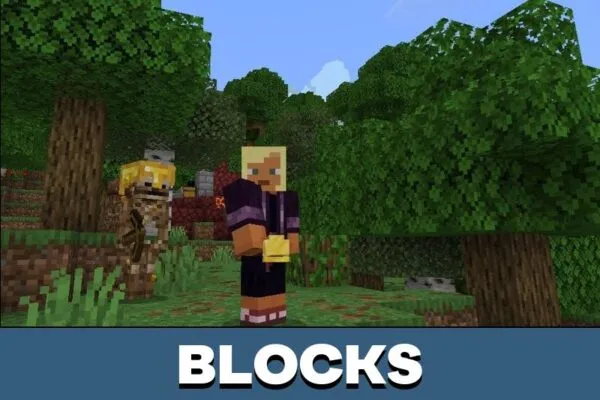 Blocks from Nicos More Mineshaft Mod for Minecraft PE