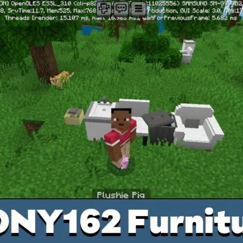 BONY162 Furniture Mod for Minecraft PE