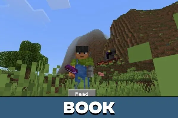 Book from Spellcards Mod for Minecraft PE