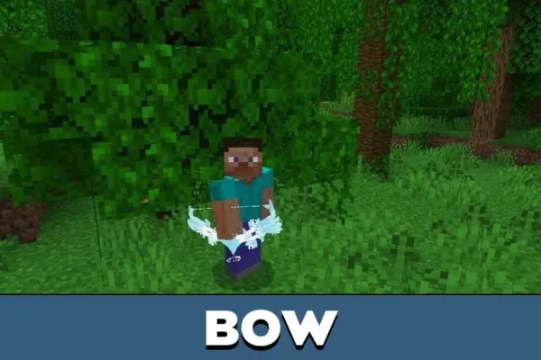 Bow from RPG Weapons Mod for Minecraft PE