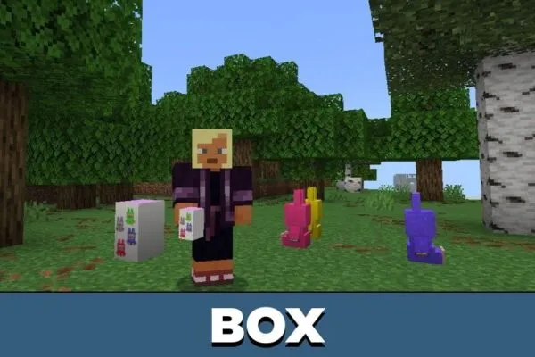 Box from Labubu Mod for Minecraft PE