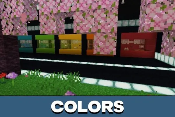 Colors from Fairy Tree Hunt Map for Minecraft PE