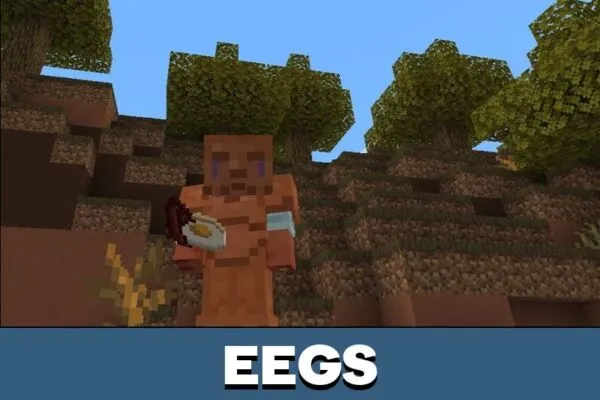 Eggs from Common Sense Mod for Minecraft PE