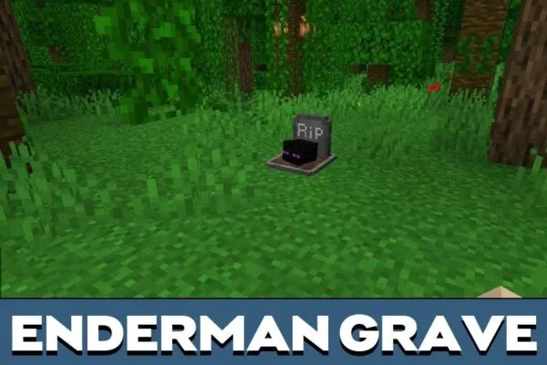 Enderman from Gravestone Mod for Minecraft PE