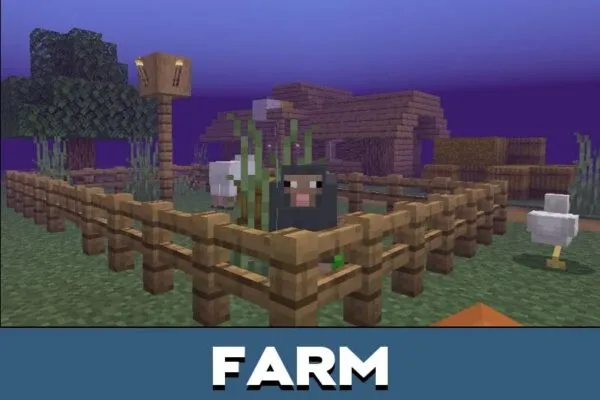 Farm from Aromic Dimension Mod for Minecraft PE