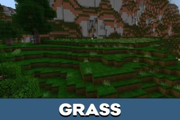 Grass from Manyzz Texture Pack for Minecraft PE