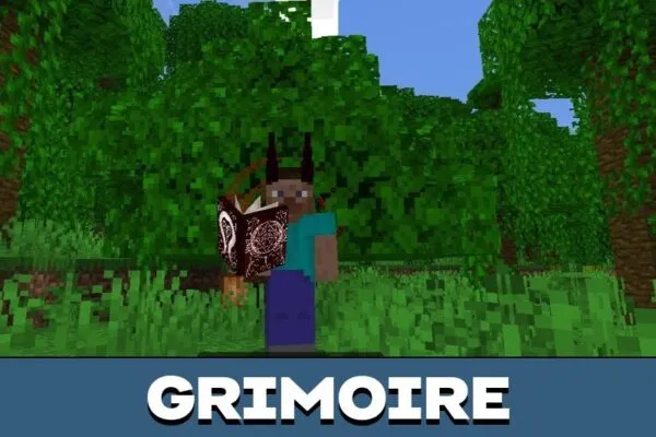 Grimoire from RPG Weapons Mod for Minecraft PE