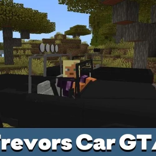 Trevors Car from GTA Mod for Minecraft PE
