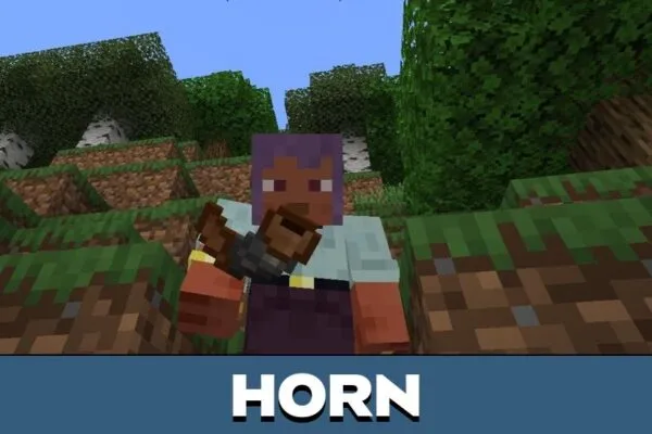 Horn from Common Sense Mod for Minecraft PE