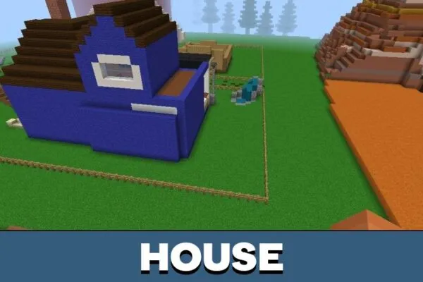 House from Homeless Survival Map for Minecraft PE