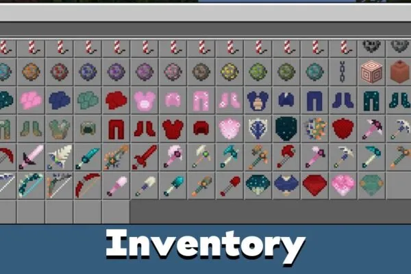 Inventory from Dragon Mount Mod for Minecraft PE