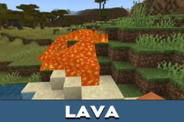 Lava from Gamma Optimizer Texture Pack for Minecraft PE