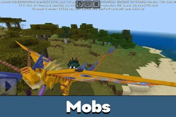 Mobs from Age of Berk Mod for Minecraft PE