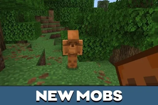 Mobs from Copper Soldier Mod for Minecraft PE