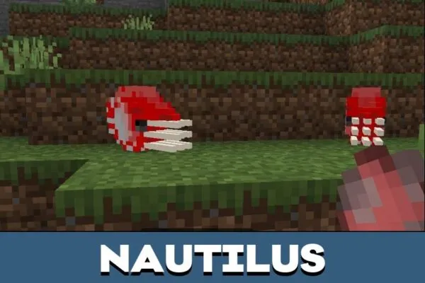 Nautilus from Declsland Mod for Minecraft PE