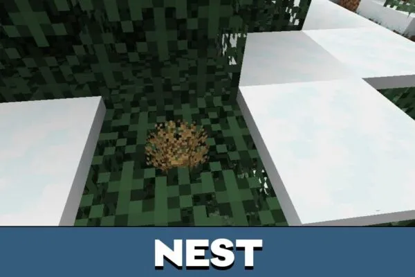 Nest from Parrot Mod for Minecraft PE