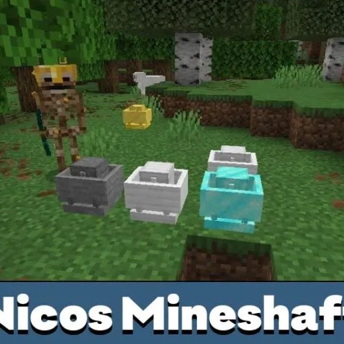 Nicos More Mineshaft Mod for Minecraft PE