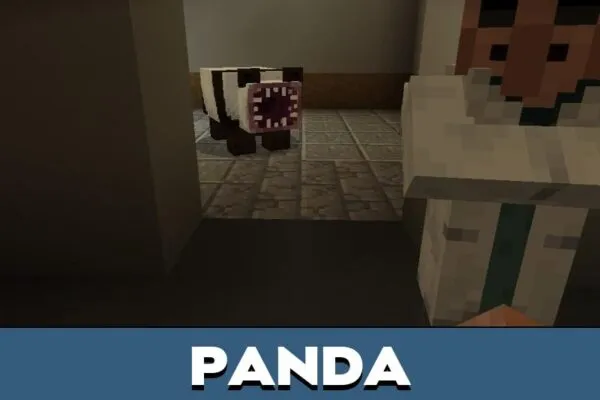 Panda from Horror Mobs Mod for Minecraft PE