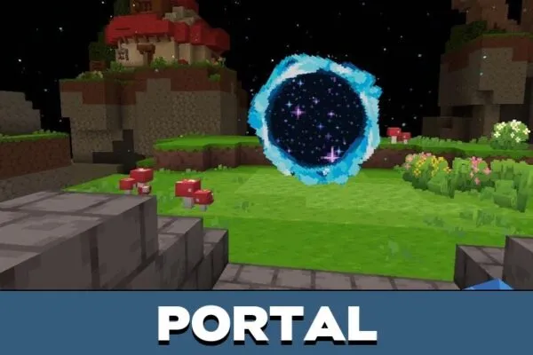 Portal from Smurfs Map for Minecraft PE