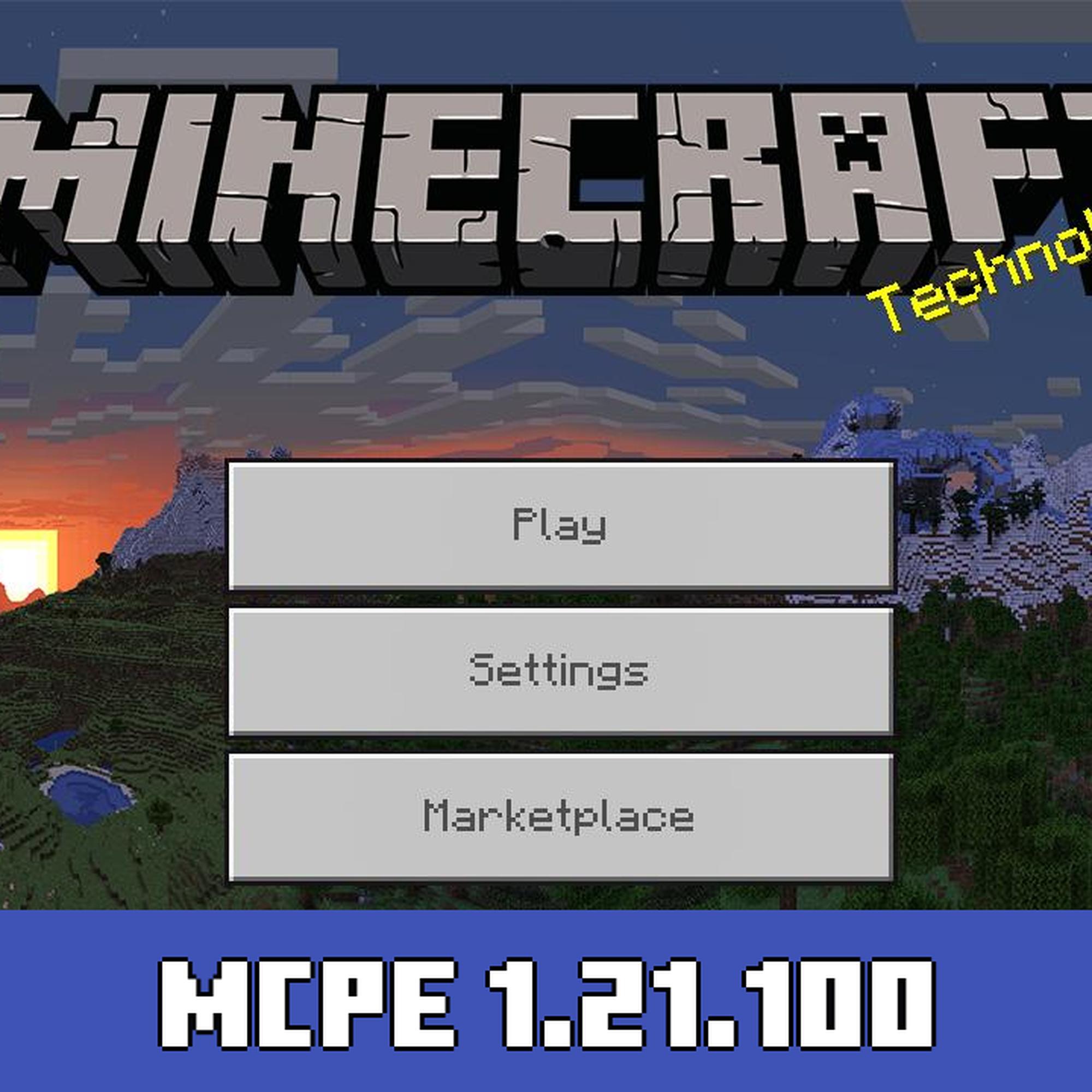 Download Minecraft PE 1 21 100 apk free (Release version)