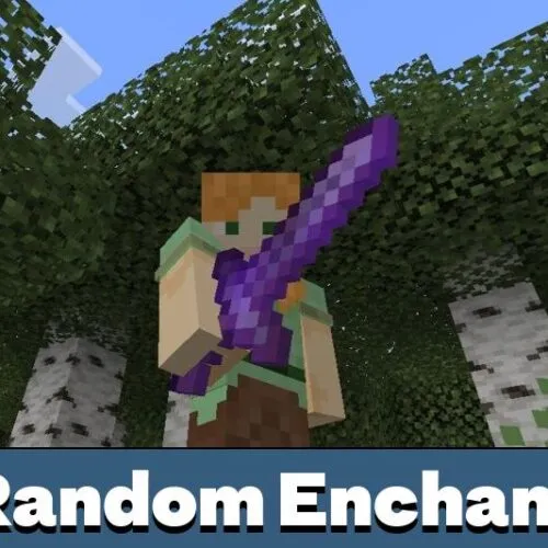 Random Enchant Mod for Minecraft PE