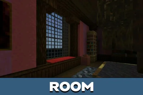 Room from Horror Mobs Mod for Minecraft PE