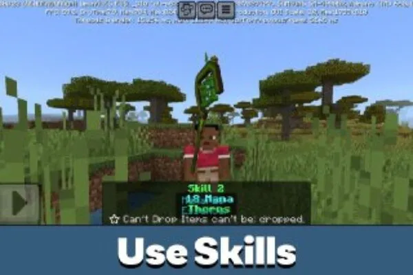 Skills from Nature Magic Mod for Minecraft PE