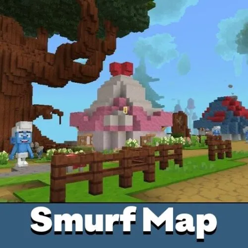Smurfs Map for Minecraft PE