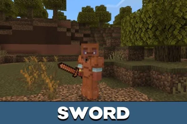 Sword from Common Sense Mod for Minecraft PE
