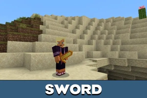 Sword from Gamma Optimizer Texture Pack for Minecraft PE