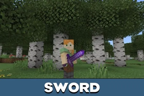 Axe from Random Enchant Mod for Minecraft PE