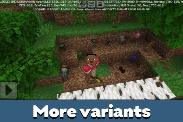 Variants from Loot Randomizer Mod for Minecraft PE