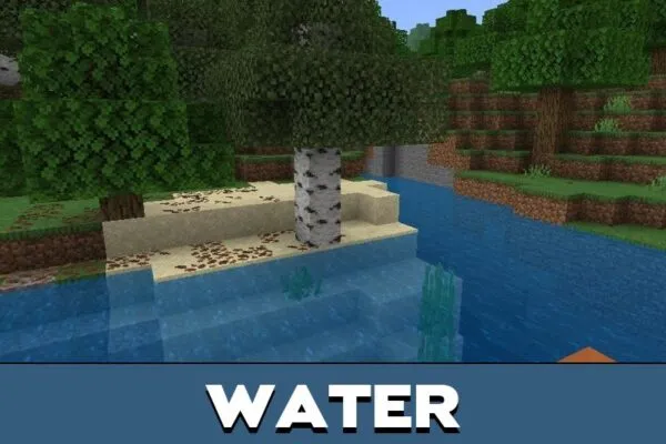 Water from Newb X Down Texture Pack for Minecraft PE